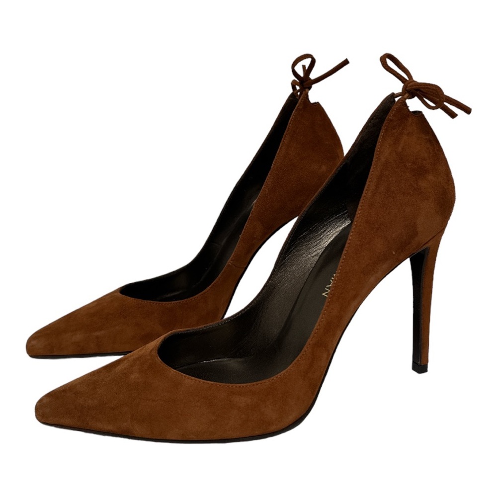 Stuart Weitzman Suede Heels NWOT - Picture 1 of 7